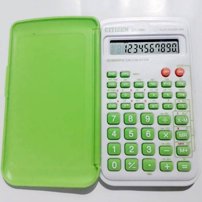 

New KALKULATOR SCIENTIFIC CITIZEN CT 108 / KALKULATOR SCIENTIFIC TER ,,