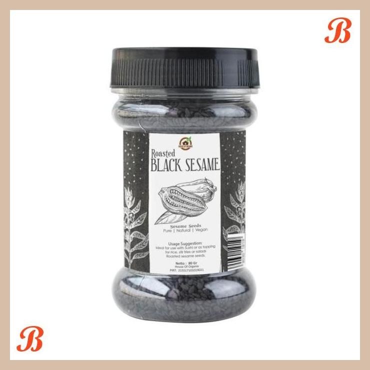 

| HOF | ROASTED BLACK SESAME ( BOTOL ) 80 GR