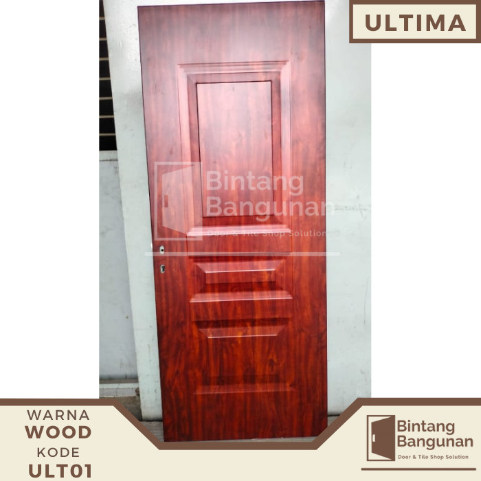 Terlaris Pintu Utama / Pintu Kamar Tidur Premium Aluminium Tebal ULTIMA