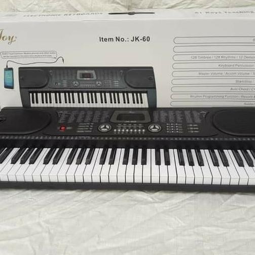 Keyboard Piano Joy Jk - 60 Organ Pemula Murahhh Bgtt