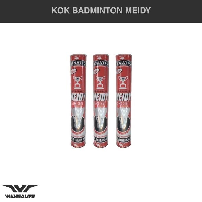 Kok Badminton BuluTangkis Shuttlecock Qibti Biru