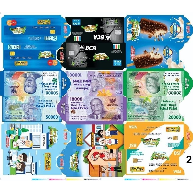 

Termurah Amplop Lebaran Jumbo (Ukuran Uang Tanpa Dilipat) 1000 Lembar Amplop Lebaran Ukuran Besar Cod