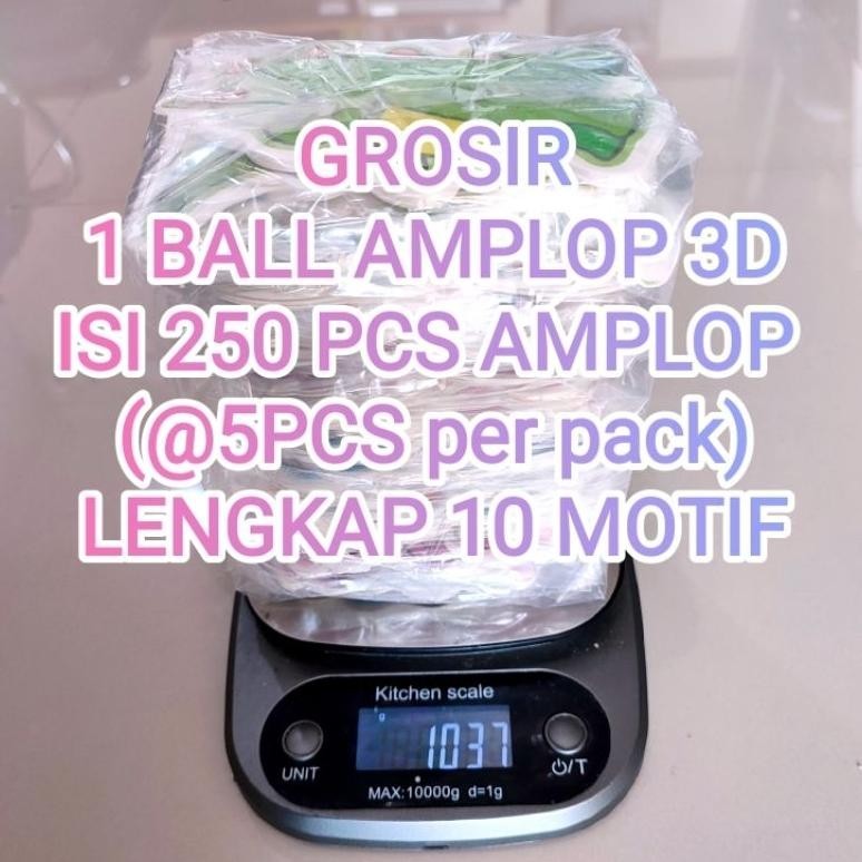 

Termurah Grosir Amplop Lebaran 3D 2024 1 Ball (250 Pcs) BisaCod