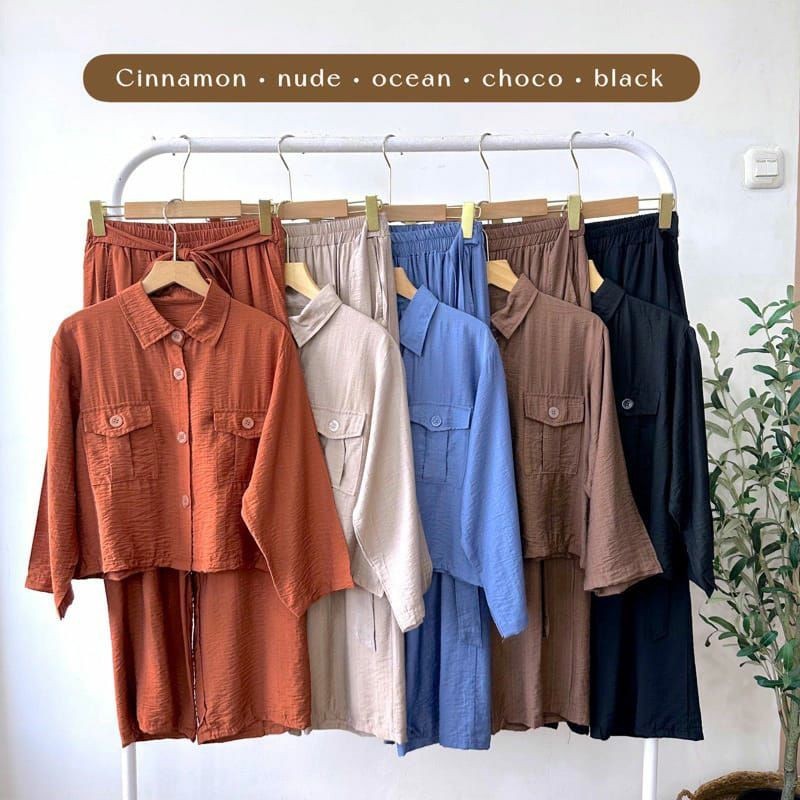 BAJU SETELAN WANITA KEKINIAN /ONESET CARGO /SETELAN WANITA KEKINIAN / TARA SET CARGO /SETCEL CARGO