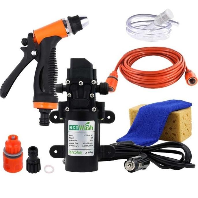 SALE STOK Pompa Air Alat Steam Mesin Semprotan Cuci motor mobil + Selang komplit TERLARIS