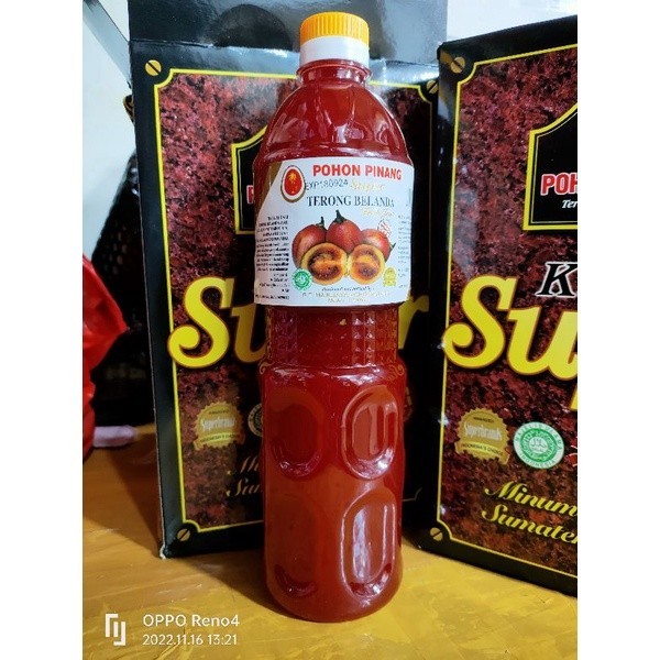 

Sirup Pohon Pinang Terong Belanda 1 Liter JAC