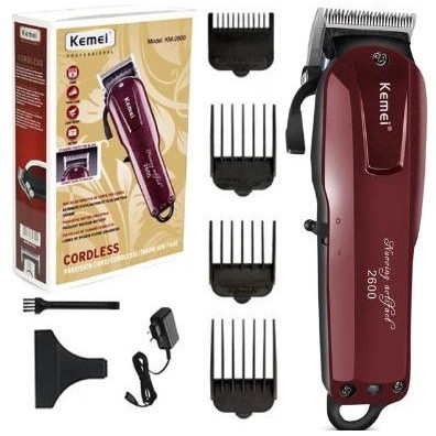 Kemei Km-2600 Mesin Cukur Rambut Hair Clipper Alat Potong Rambut