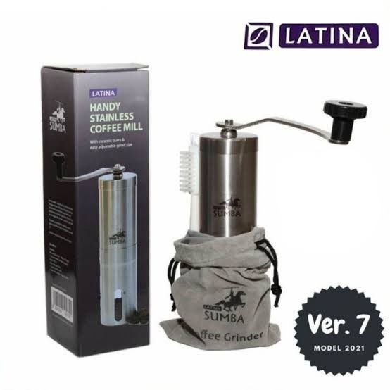 Grinder Manual Latina Sumba / Hand Grinder (Penggiling Kopi Manual)