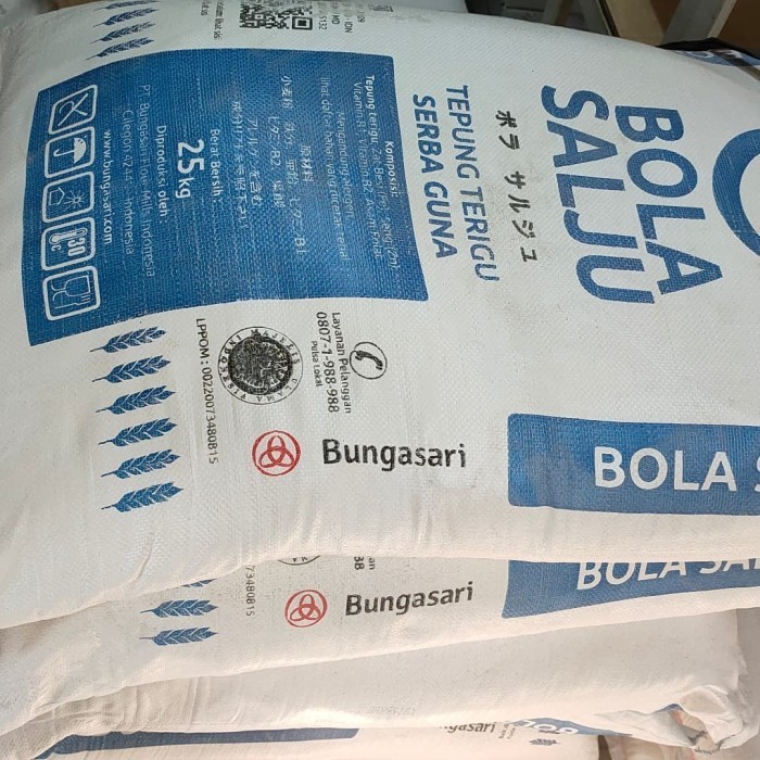 

Bettifer Bola Salju Tepung Terigu 25 Kg