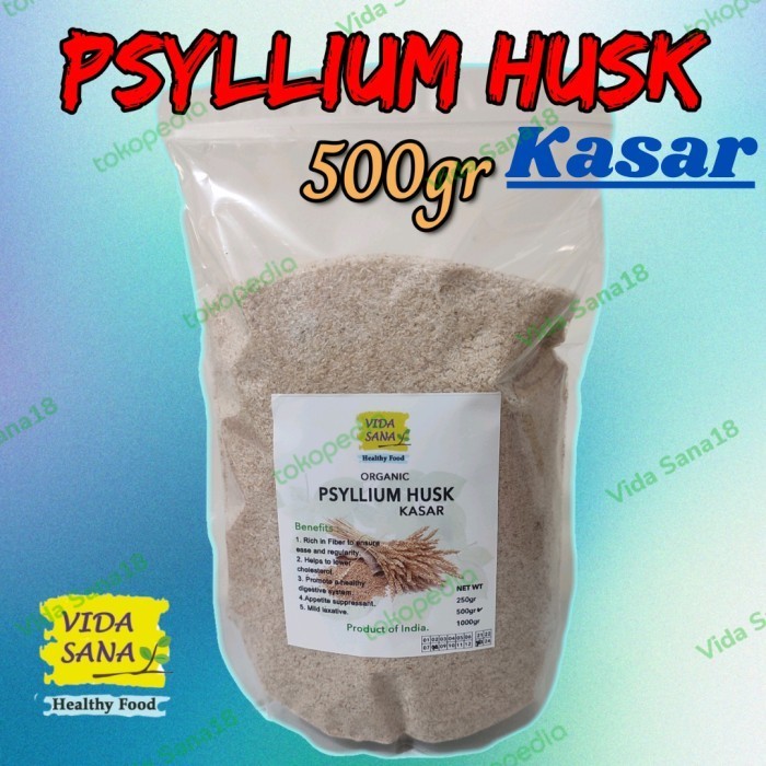 

Bettifer Psyllium Husk Kasar Organic 500Gr