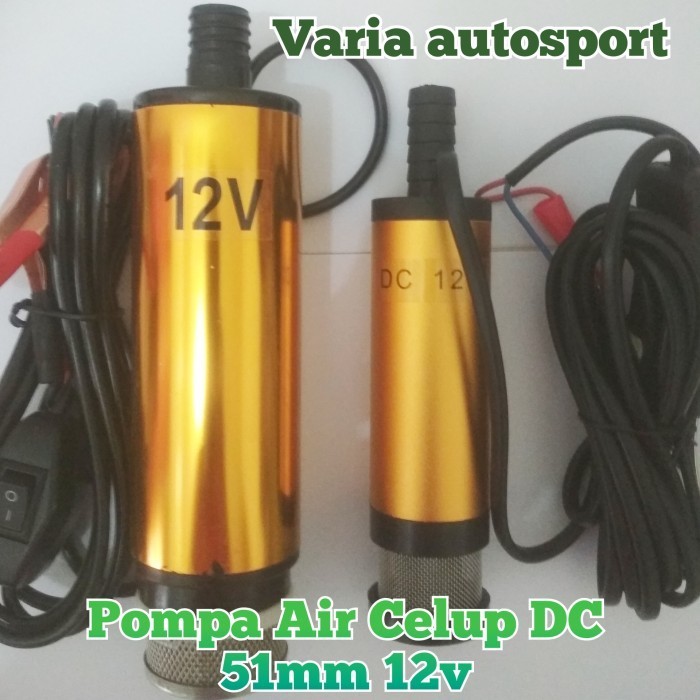 Pompa Air Celup PEDS DC Mini 12 volt 51mm