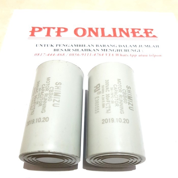 Kapasitor 30uf Pompa air SHIMIZU ASLI