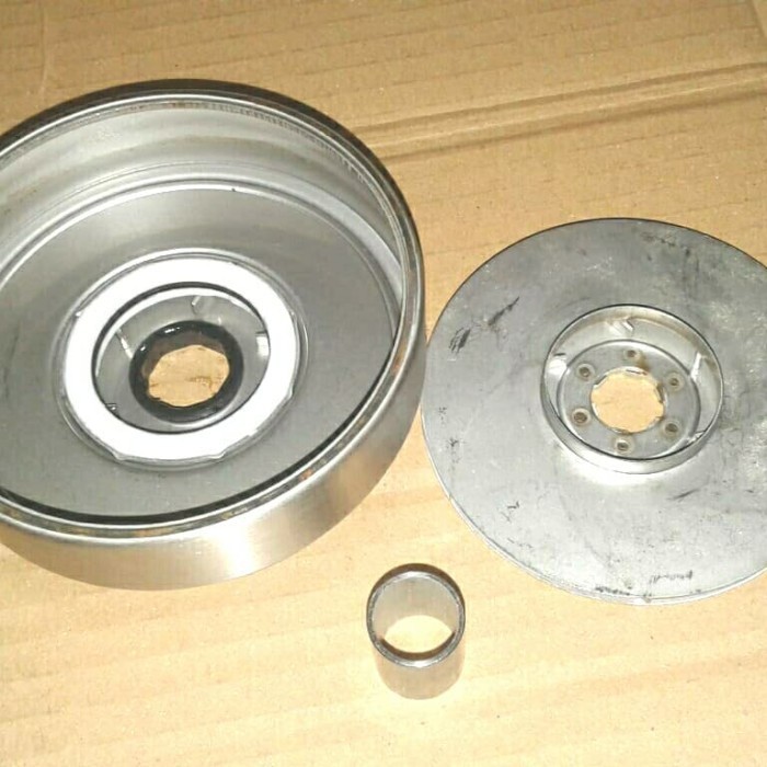 Satu set impeler/difusser mesin pompa air sibel/submersible stenlis 4"