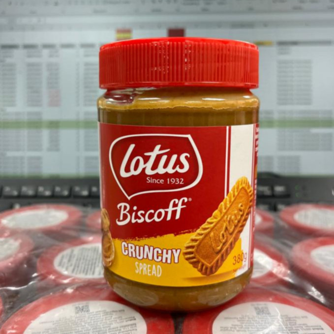 

Lotus Biscoff Spread Selai Crunchy 380Gr Ed Des 2024