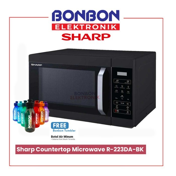 Sharp Countertop Crowave R-223Da-Bk / R 223Da Bk 23L
