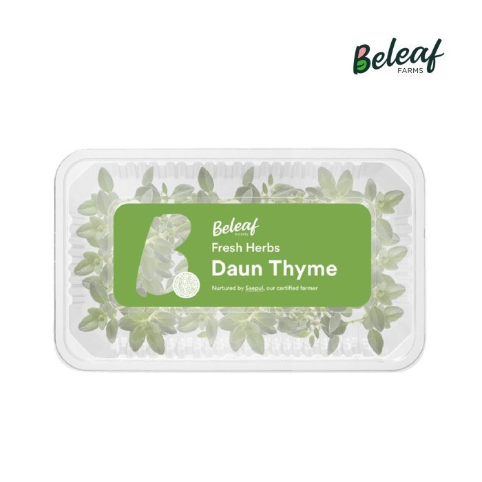 

Beleaf Farms Daun Thyme Hidroponik 20 gram