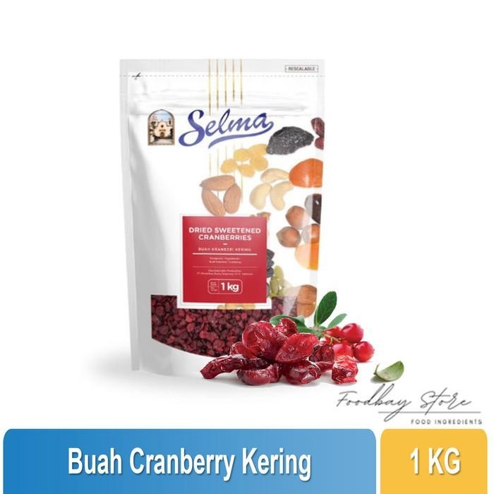 

TERBAIK! SELMA - DRIED CRANBERRIES 1 KG / BUAH CRANBERRY KERING