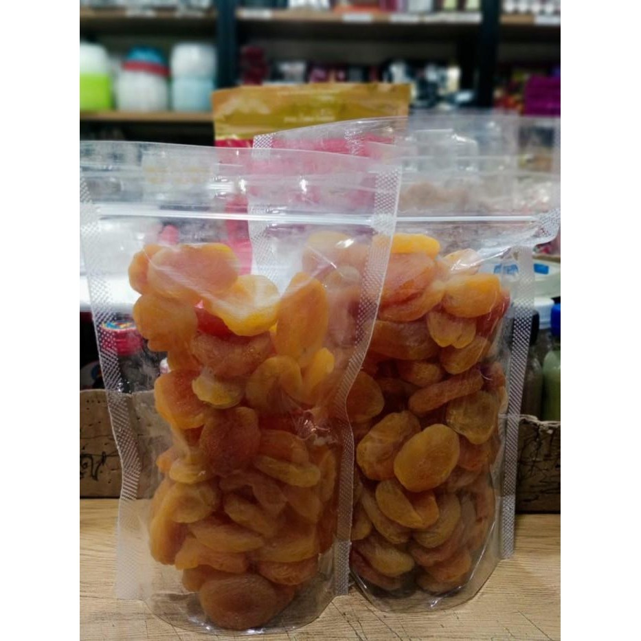 

TERBAIK! BUAH APRIKOT KERING / DRIED APRICOT - KEMASAN 250GR, 500GR, 1KG