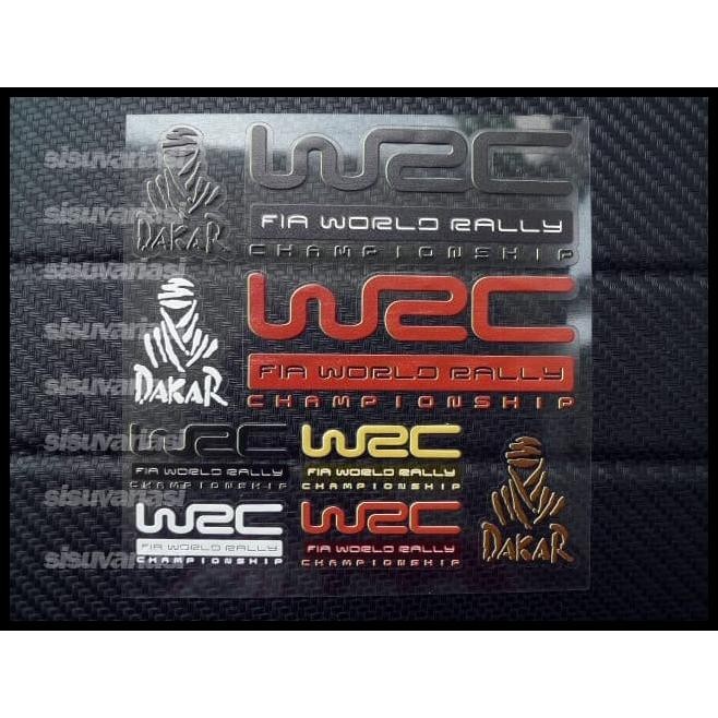 

TERBARU STIKER SET WRC DAKAR !!!!!!