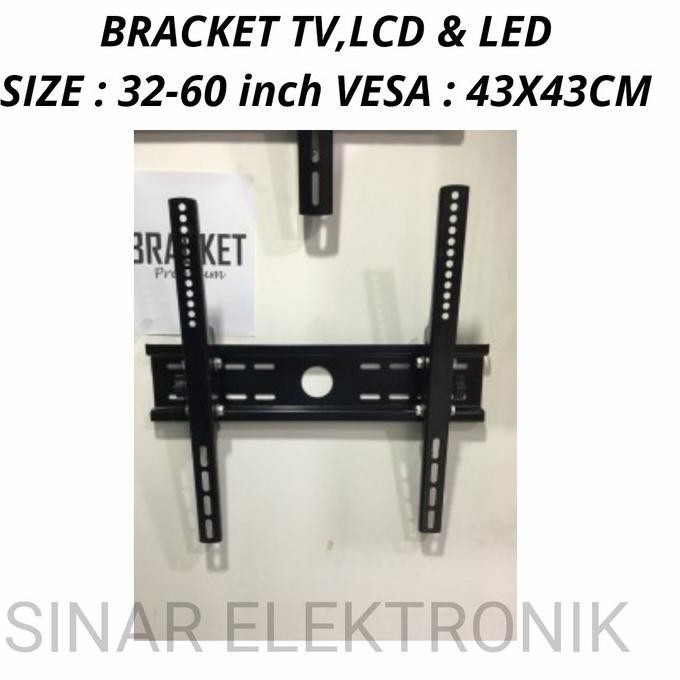 Baru - BRACKET TV LCD LED TV 32-60 INCH ,,