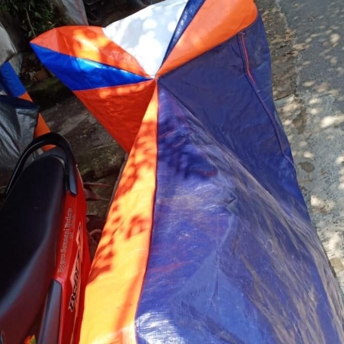 Hot - cover terpal penutup motor - beat 