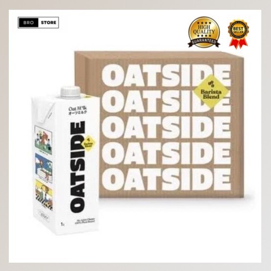 

Oatside 1 Karton (Isi 6) - Oat Milk Barista Blend Chocolate 1 Liter