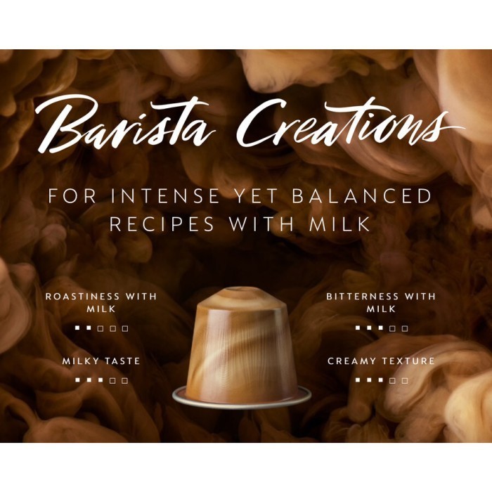 

Nespresso Barista Creations Scuro Coffee Capsule Kapsul Kopi Capsules