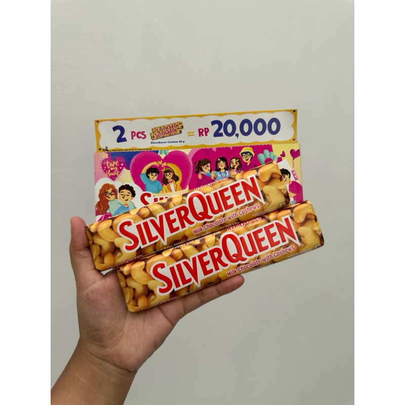 

SA3 [BISA COD] COKLAT PAKET VALENTINE CADBURY BOX SILVERQUEEN BUY1GET1 FYQ
