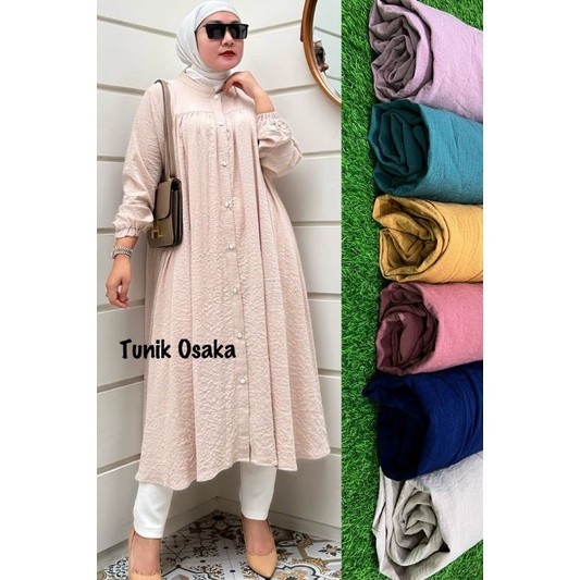 [ONLINE EXCLUSIVE] Winody - TERBARU Atasan Tunik Osaka By Winody - TERLARIS Tunik Winody Original