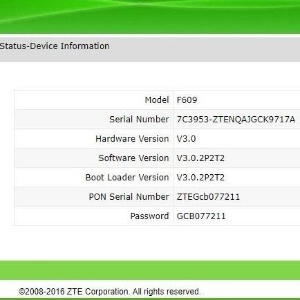 BARANG TERLARIS Modem Router Ont ZTE F609 Versi 3 NEW 100%