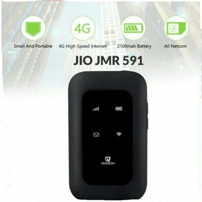 BARANG TERLARIS Modem Wifi Mifi Rodson JIOFI JMR591 4G LTE Unlock All Operator 150Mbps