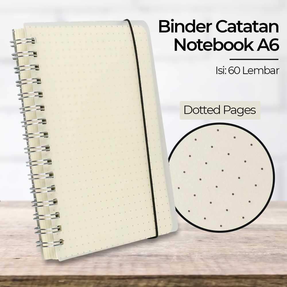 

JIANWU Buku Binder Catatan Jurnal Harian Notebook Ukuran A6 - S2526