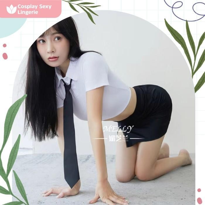 Pakaian Seksi Lingerie Custom School Girl Lingerie Berkualitas