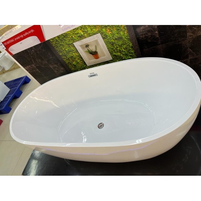 Ceramax Standing Bathtub Mandi Putih Xd-06249 Free Ongkir