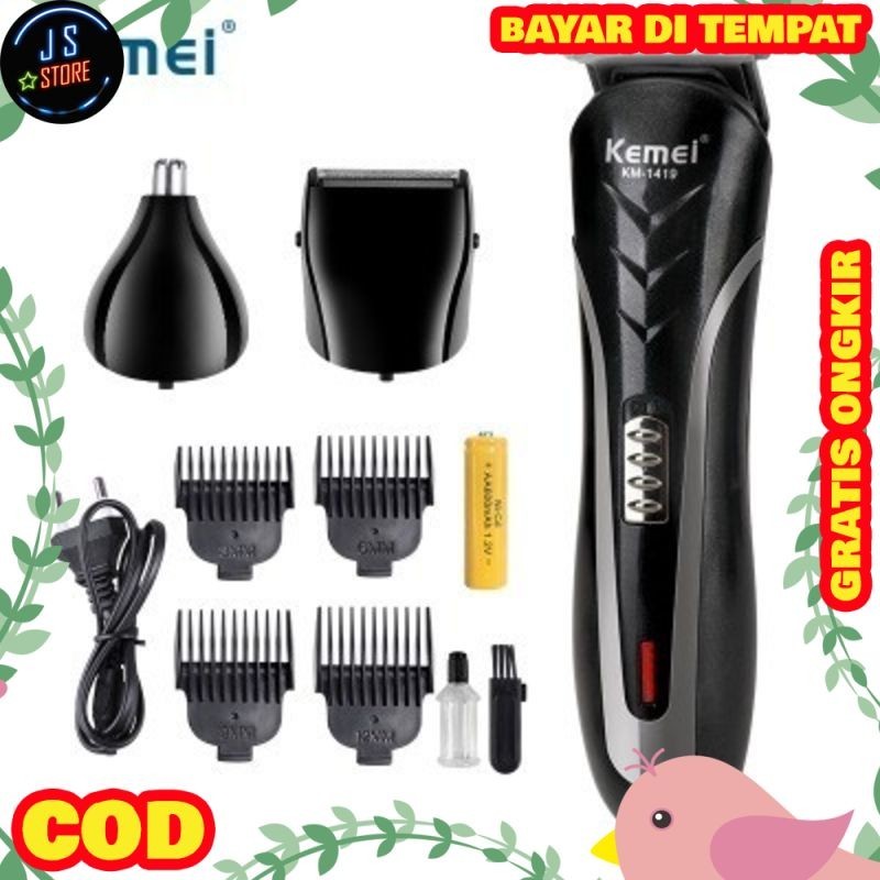 SALE Alat Cukur Rambut Rechargeable - Kemei KM 1419 Clipper Kemei 1419 SF28