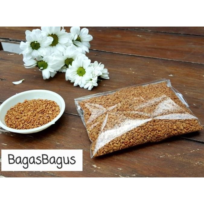 

Big Sale 1000gr 1kg Biji Klabet Kelabet Hulbah Halba Klebet Kelebet Fenugreek ..