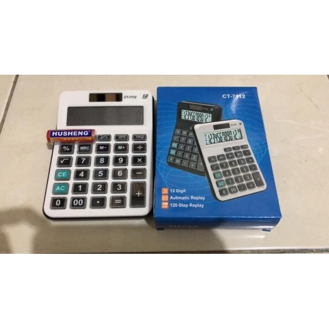 

Baru - Kalkulator / calculator CT 7112 baterai) ,,