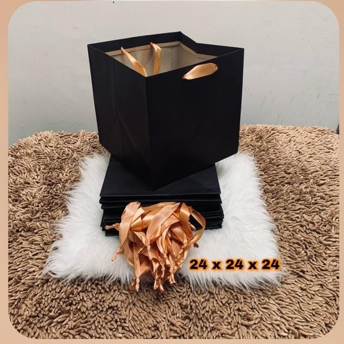 

Baru - paper bag kotak nasi box kue paperbag bento tumpeng - LUSiN / 24 x 24 - 24HTM/P.AbuBiru ..