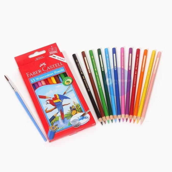 

Big Sale Pensil Warna Faber Castell 12 Warna Watercolour