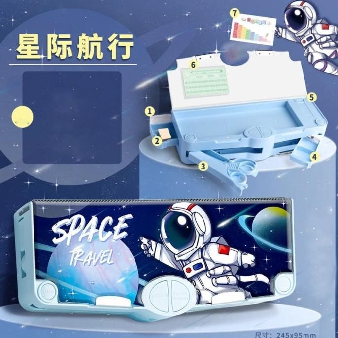 

Terjangkau - Kotak Pensil Pola Kartun Lapisan Ganda Tunggal dengan Rautan Kapasitas - Ganda Unicorn ..