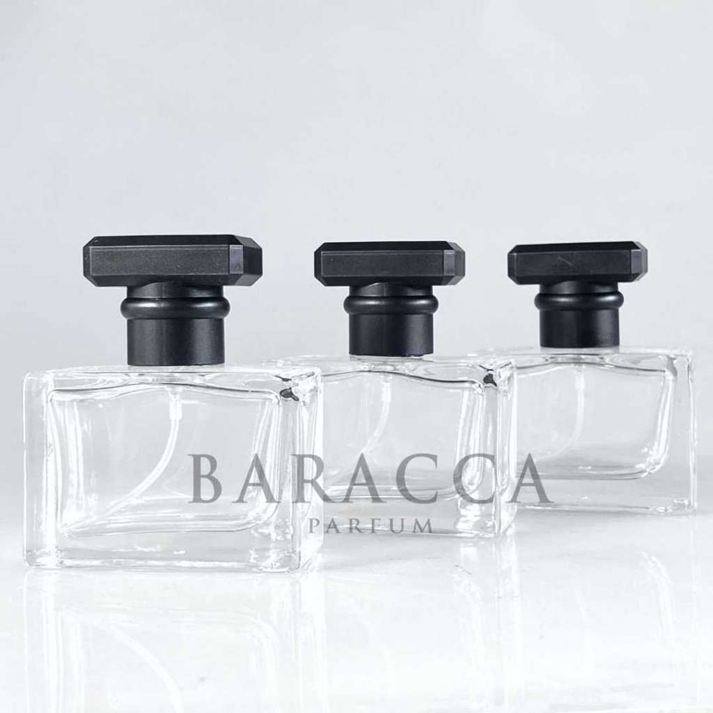 Botol Parfum 30ML Se Press Hitam - Botol Parfum Kosong - Botol Parfum Kaca 30ML