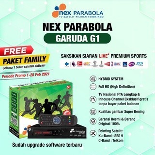 Receiver Tv Nex Parabola Garuda G1 -
