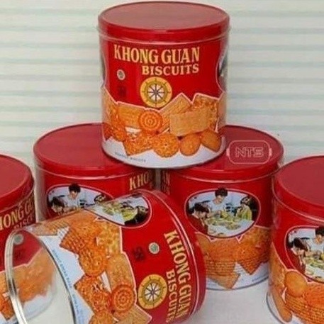 

BISKUIT KHONG GUAN KALENG 650gr ANEKA RASA ASSORTED BISCUITS/ ROTI KUE