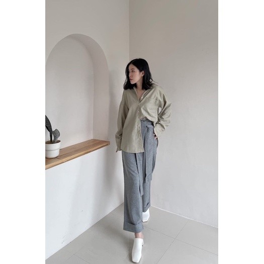 [ONLINE EXCLUSIVE] CELANA WANITA / OCLO OFFICIAL / CELANA PANJANG / CELANA KULOT PANJANG / LENA HIGH