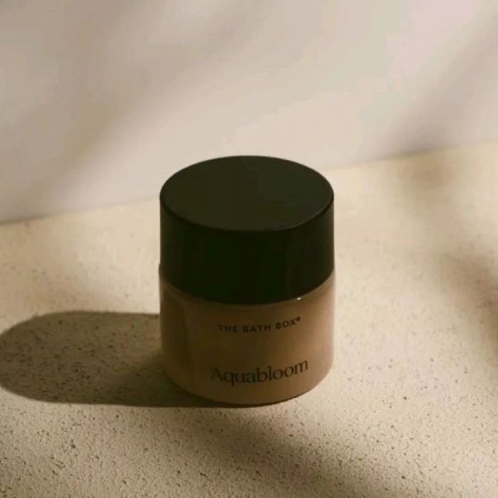 THE BATH BOX AQUABLOOM MOISTURIZER