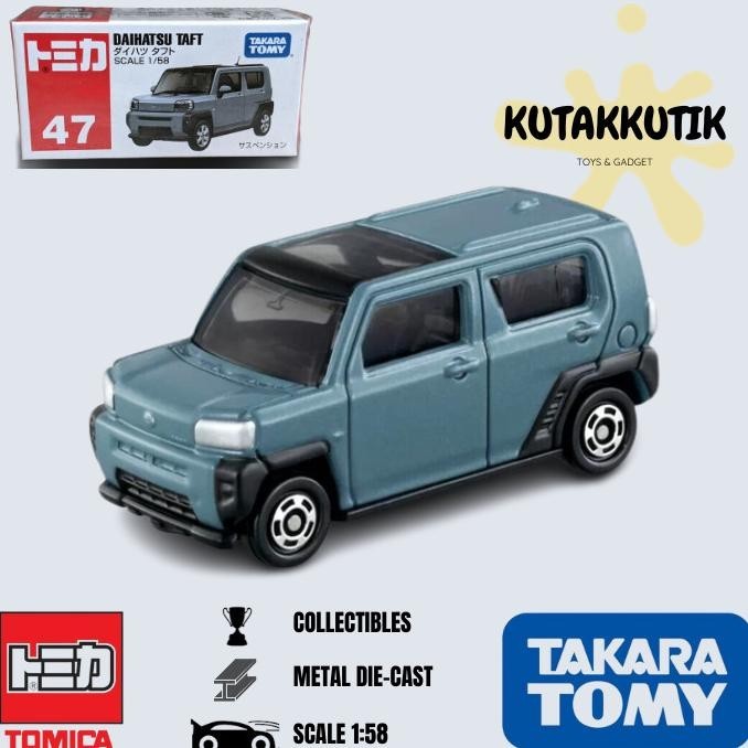 Mainan Mobil Jip Diecast Tomica Daihatsu Taft No 47