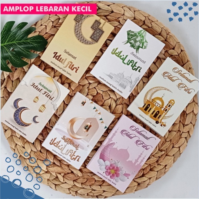 

Amplop Lebaran Idul Fitri 10Pcs Unik Lucu Karakter Angpao Thr Ramadhan 002