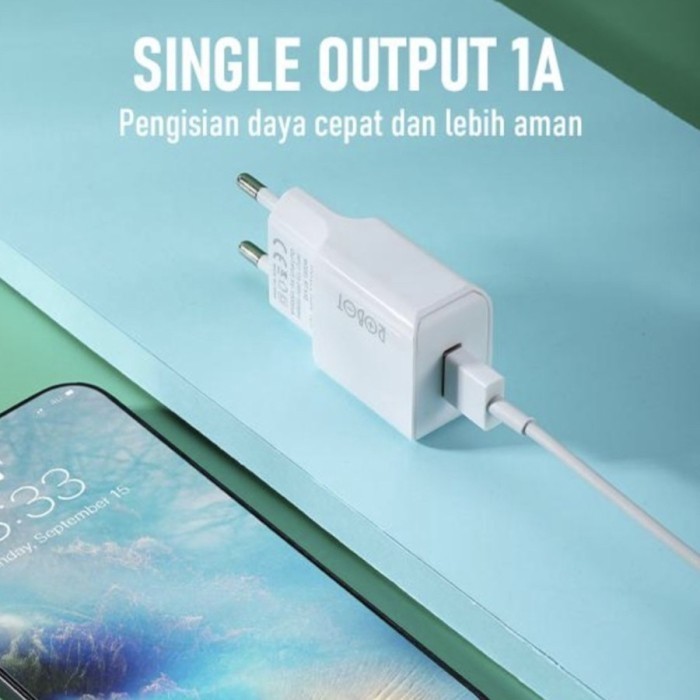 Robot Adapter Charger Rt-K10 Batok Kepala Charger Isi 15Pcs - 1 Toples