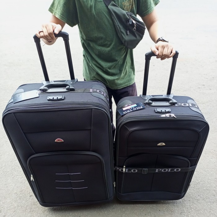 Koper Polo Jumbo 32 Inch Bahan Kanvas