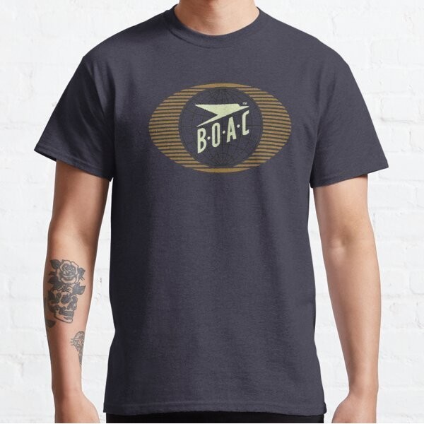 Baju Kaos Classic 1950's BOAC